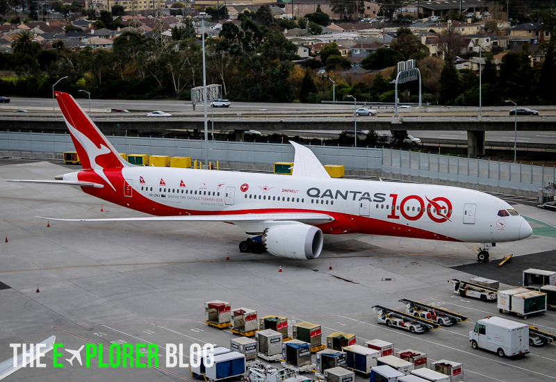 Photo of VH-ZNJ - Qantas Airways Boeing 787-9 at SFO on AeroXplorer Aviation Database