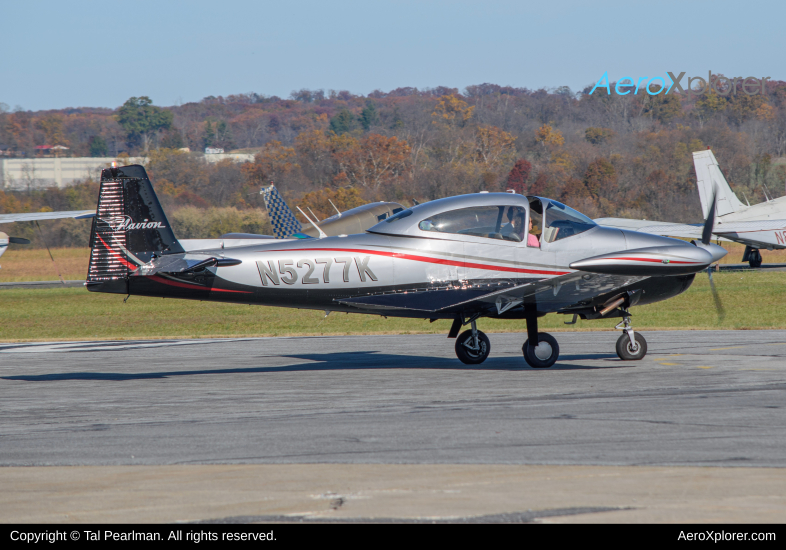 Photo of N5277K - PRIVATE Ryan Navion B at FDK on AeroXplorer Aviation Database