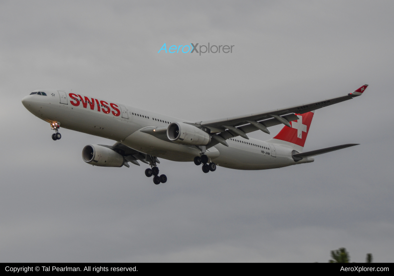 Photo of HB-JHM - Swiss International Air Lines Airbus A330-300 at IAD on AeroXplorer Aviation Database