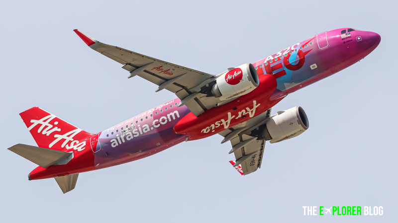 Photo of 9M-NEO - AirAsia Airbus A320neo at SIN on AeroXplorer Aviation Database