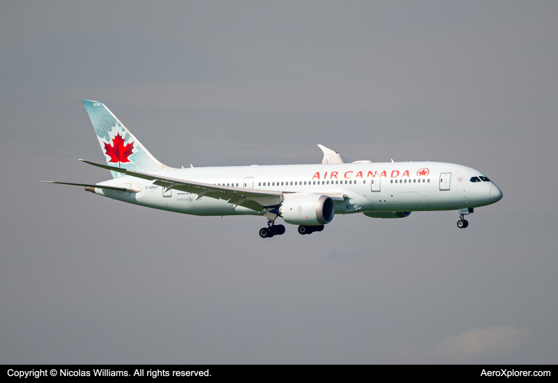 Photo of C-GHQY - Air Canada Boeing 787-8 at HND on AeroXplorer Aviation Database