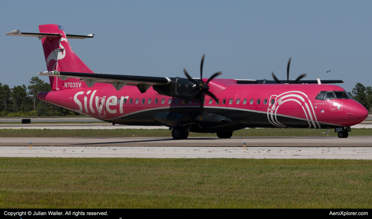 Photo of N703SV - Silver Airways ATR 72-600 at MCO on AeroXplorer Aviation Database