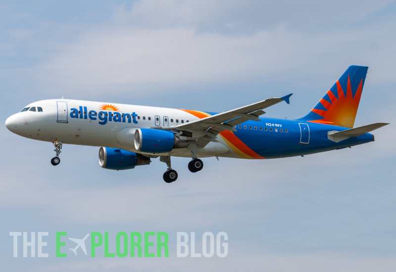 Photo of N241NV - Allegiant Air Airbus A320 at ABE on AeroXplorer Aviation Database