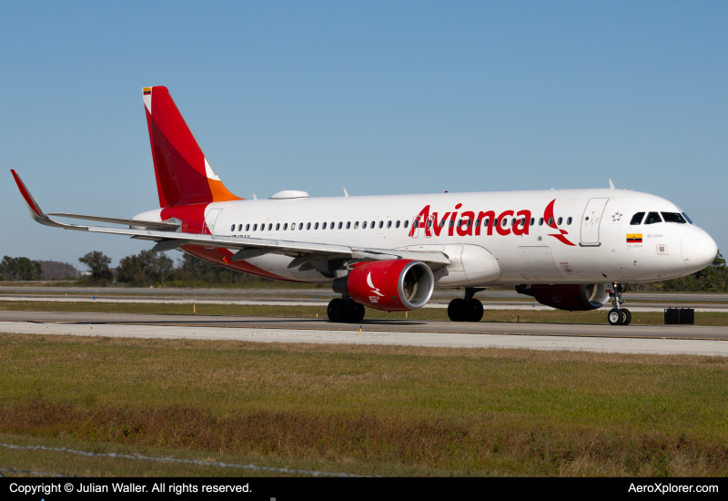 Photo of N740AV - Avianca Airbus A320 at MCO on AeroXplorer Aviation Database