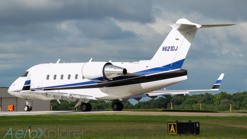 Photo of N621DJ - PRIVATE Bombardier Challenger 601 at FCM on AeroXplorer Aviation Database