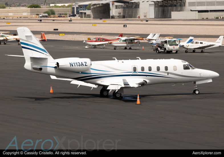 Photo of N113AZ - PRIVATE Gulfstream G100 at SCF on AeroXplorer Aviation Database