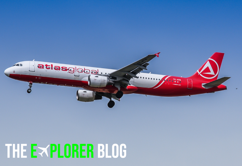 Photo of TC-ATB - Atlas Global Airbus A321-200 at TLV on AeroXplorer Aviation Database