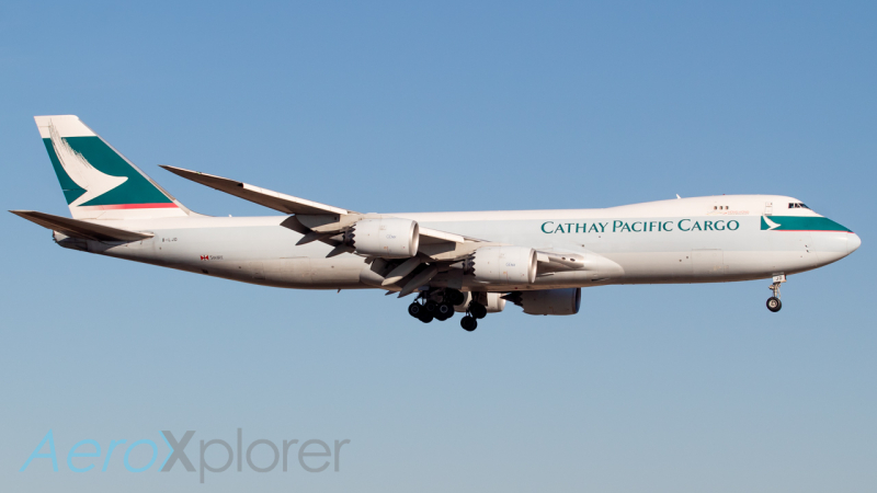 Photo of B-LJD - Cathay Pacific Boeing 747-8F at DFW on AeroXplorer Aviation Database