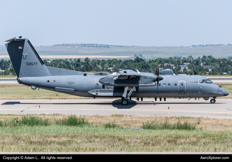 Photo of 15-00577 - USA - United States Army Bombardier RO-6A at BIL on AeroXplorer Aviation Database