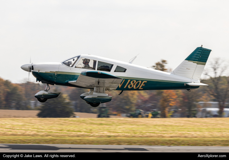 Photo of N180E - PRIVATE Piper PA-28 at EZF on AeroXplorer Aviation Database