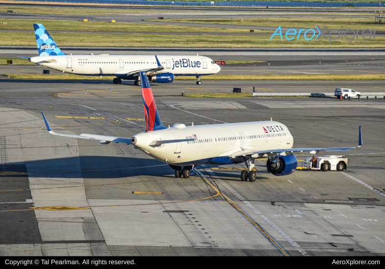 Photo of N578DN - Delta Airlines Airbus A321NEO at JFK on AeroXplorer Aviation Database