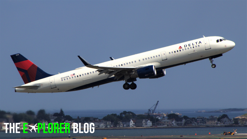 Photo of N342DN - Delta Airlines Airbus A321-200 at BOS on AeroXplorer Aviation Database