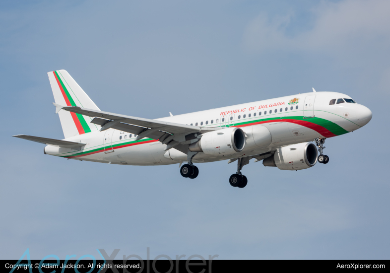 Photo of LZ-AOB - Republic of Bulgaria Airbus A319 at ADW on AeroXplorer Aviation Database