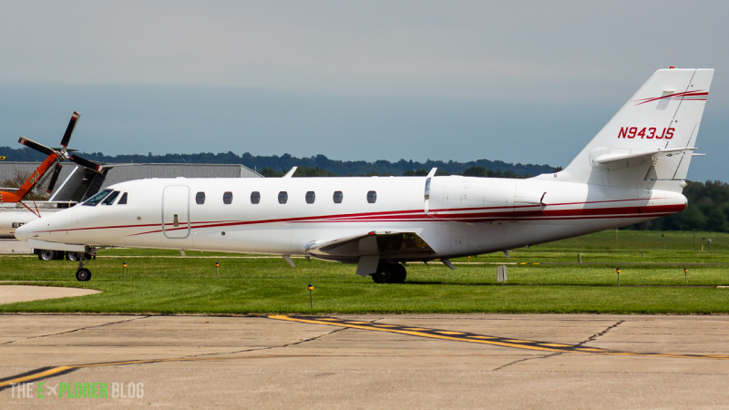 Photo of N943JS - PRIVATE Cessna 680 Citation Sovereign  at LUK on AeroXplorer Aviation Database