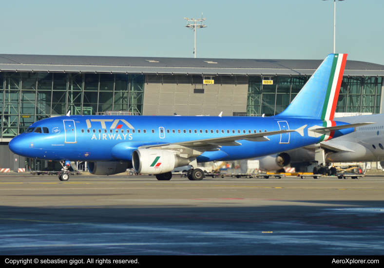 Photo of EI-IMS - ITA Airways Airbus A319 at BRU on AeroXplorer Aviation Database