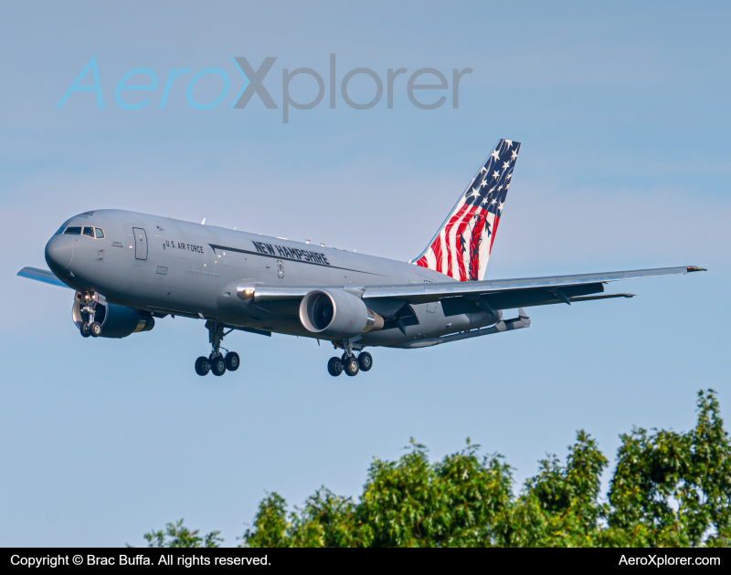Photo of 17-46034 - USAF - United States Air Force Boeing KC-46A Pegasus at PSM on AeroXplorer Aviation Database