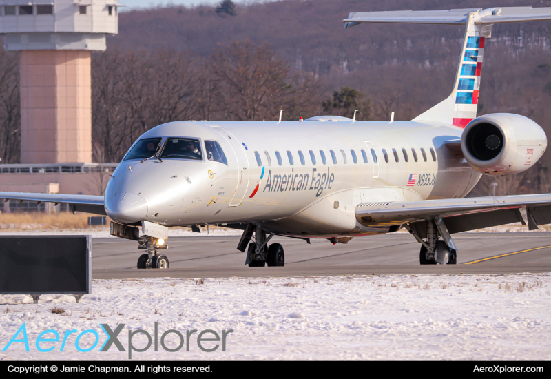 Photo of N933JN - American Airlines Embraer ERJ145 at AVP on AeroXplorer Aviation Database