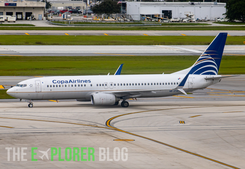 Photo of HP-1718CMP - Copa Airlines Boeing 737-8V3 at FLL on AeroXplorer Aviation Database