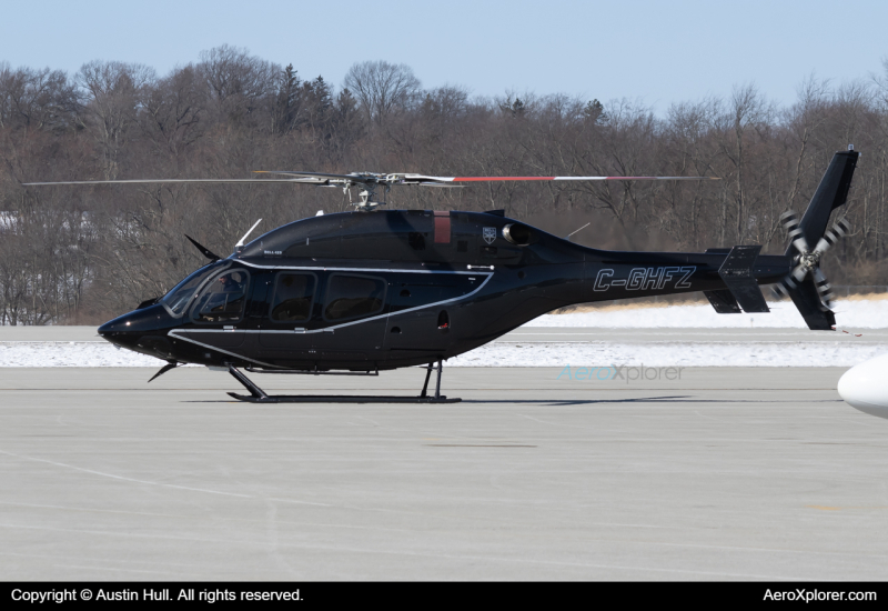 Photo of C-GHFZ - PRIVATE Bell 429 at LBE on AeroXplorer Aviation Database