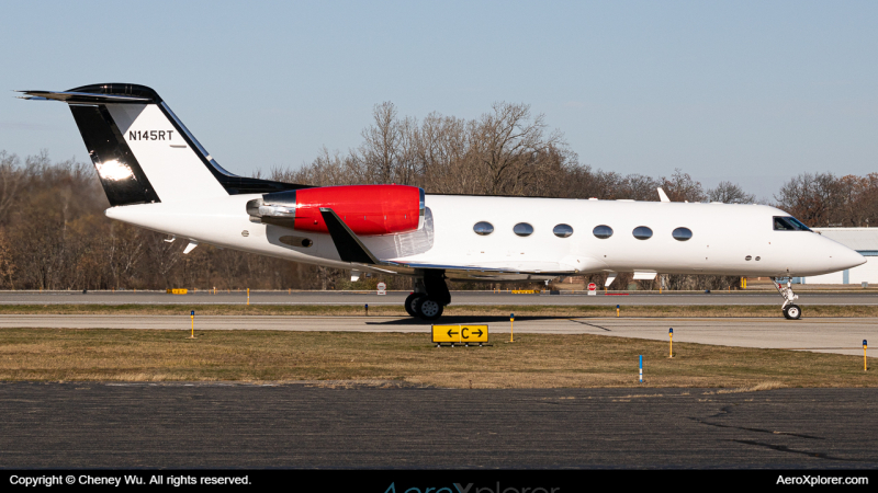 Photo of N145RT - PRIVATE Gulfstream IV at PTK on AeroXplorer Aviation Database