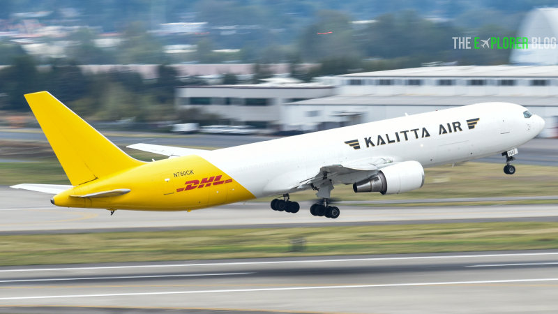 Photo of N760CK - Kalitta Air  Boeing 767-300F at PDX on AeroXplorer Aviation Database