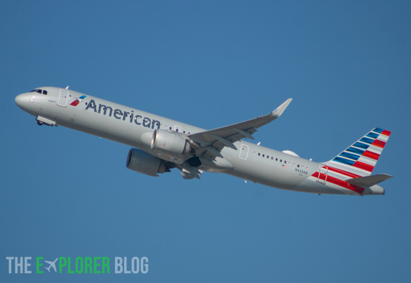 Photo of N424AN - American Airlines Airbus A321NEO at LAX on AeroXplorer Aviation Database