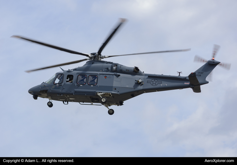 Photo of 22-1008 - USAF - United States Air Force Boeing MH-139A Grey Wolf at BIL on AeroXplorer Aviation Database