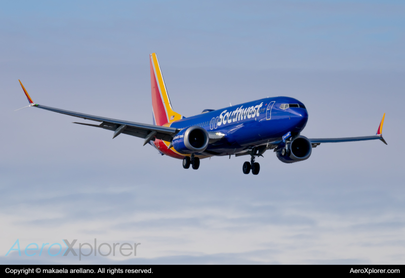 Photo of N8719Q - Southwest Airlines Boeing 737 MAX 8 at BOI on AeroXplorer Aviation Database