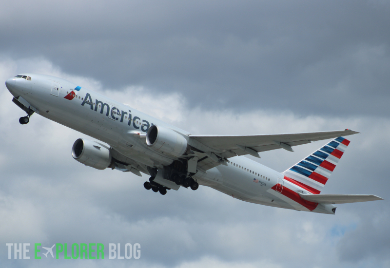 Photo of N795AN - American Airlines Boeing 777-200ER at MIA on AeroXplorer Aviation Database