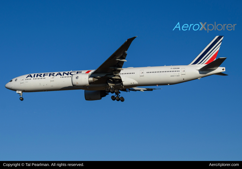 Photo of F-GSQM - Air France Boeing 777-300ER at IAD on AeroXplorer Aviation Database