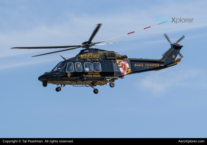 Photo of N383MD - PRIVATE Leonardo AW139 at ESN on AeroXplorer Aviation Database