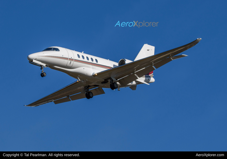 Photo of N938QS - NetJets Cessna 680 Citation Sovereign  at PIT on AeroXplorer Aviation Database