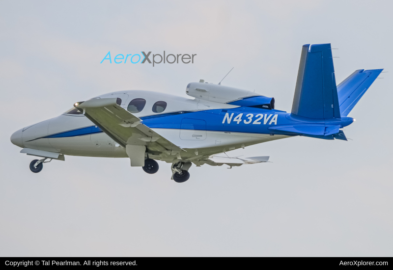 Photo of N432VA - PRIVATE Cirrus G2 Vision Jet at GAI on AeroXplorer Aviation Database