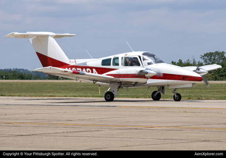 Photo of N6712A  - Pittsburgh Flight Training Beechcraft 76 Duchess at AGC on AeroXplorer Aviation Database