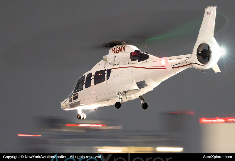 Photo of N6MV - PRIVATE Airbus H155 at JRA on AeroXplorer Aviation Database
