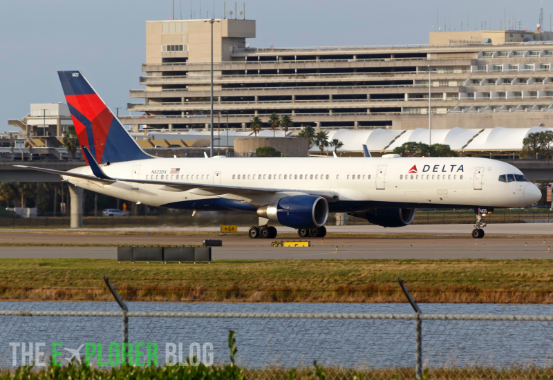 Photo of N823DX - Delta Airlines Boeing 757-200 at MCO on AeroXplorer Aviation Database