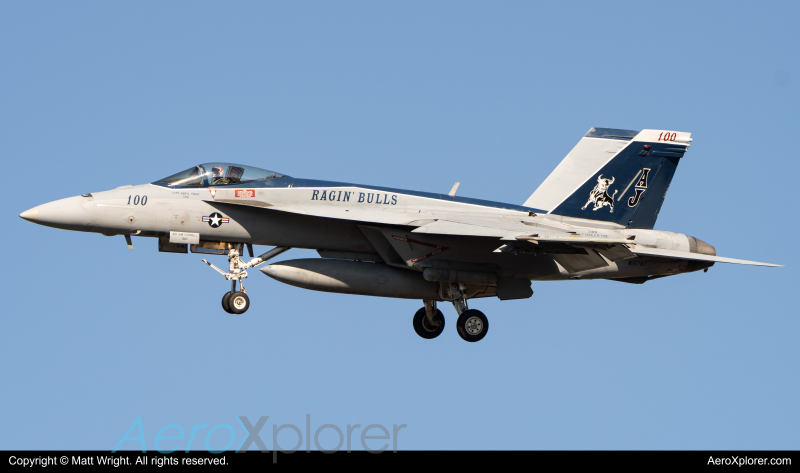 Photo of 165787 - USN - United States Navy Boeing F/A-18E/F Super Hornet at NTU on AeroXplorer Aviation Database
