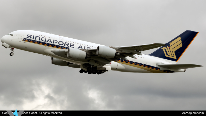 Photo of 9V-SKS - Singapore Airlines Airbus A380-800 at LHR on AeroXplorer Aviation Database