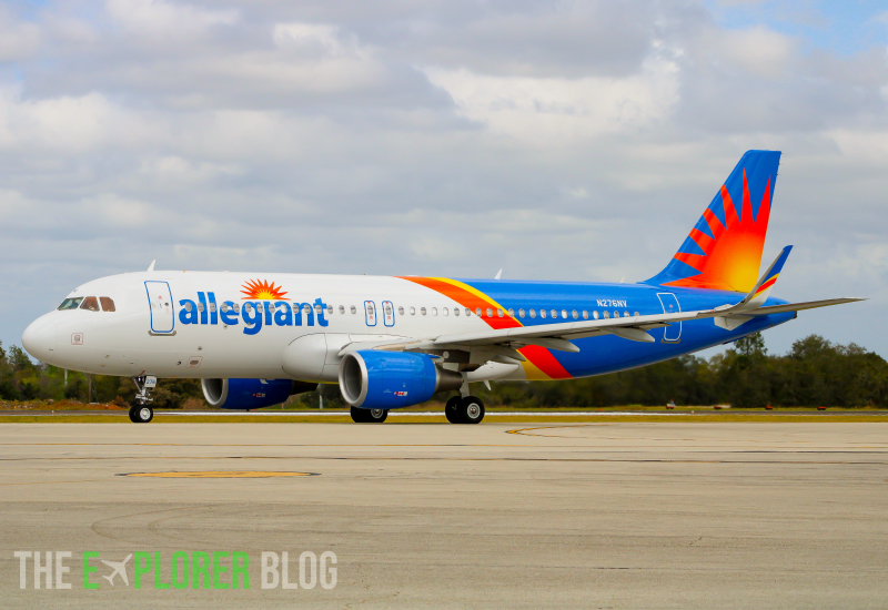 Photo of N276NV - Allegiant Air Airbus A320 at SFB on AeroXplorer Aviation Database