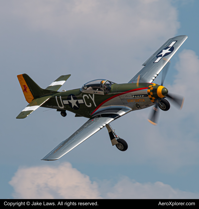 Photo of N5428V - PRIVATE North American P-51 Mustang at OFF on AeroXplorer Aviation Database