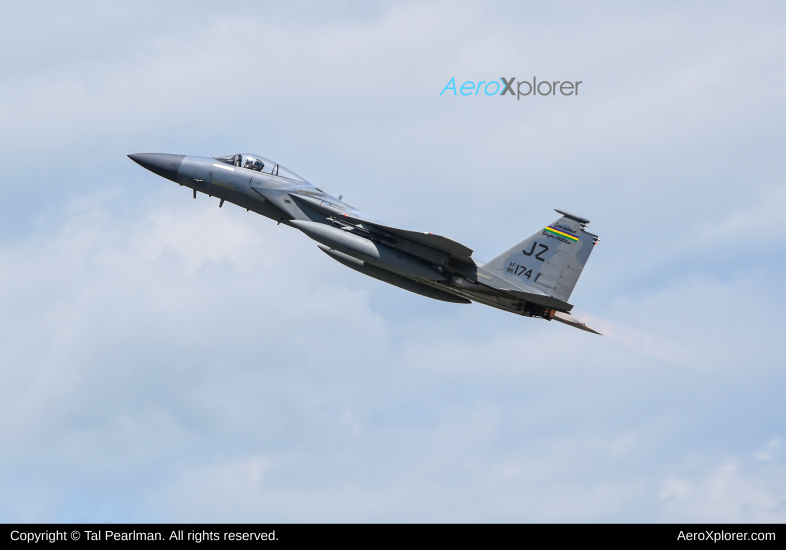 Photo of 86-0174 - USAF - United States Air Force McDonnell Douglas F-15 Eagle at DOV on AeroXplorer Aviation Database