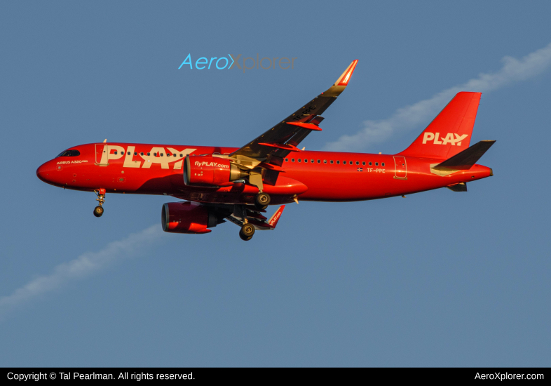 Photo of TF-PPE - Play Airbus A320NEO at IAD on AeroXplorer Aviation Database