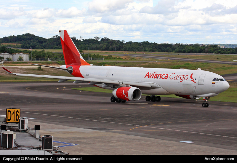 Photo of N336QT - Avianca Cargo Airbus A330-200F at MAO on AeroXplorer Aviation Database