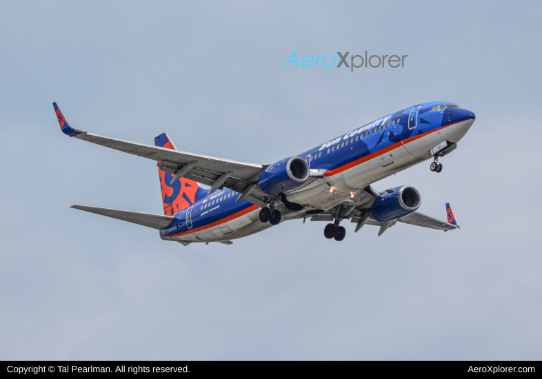 Photo of N823SY - Sun Country Airlines Boeing 737-800 at BWI on AeroXplorer Aviation Database