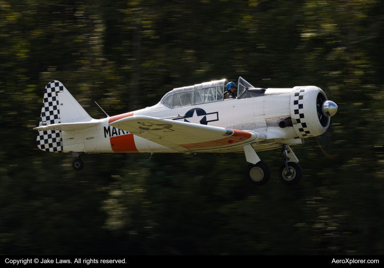 Photo of N623DC - PRIVATE North American T-6 Texan at 42VA on AeroXplorer Aviation Database