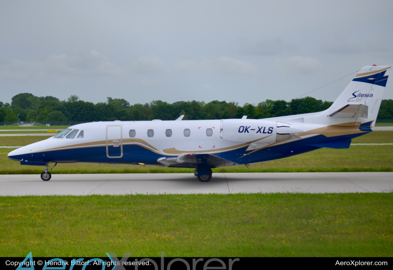 Photo of OK-XLS - Silesia Air Cessna 560XLS Citation Excel at MUC on AeroXplorer Aviation Database