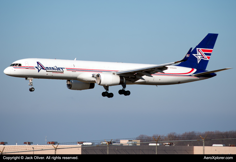 Photo of N192AN - Amerijet Boeing 757-200F at CVG on AeroXplorer Aviation Database