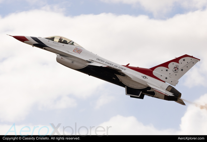 Photo of 92-3881 - USAF - United States Air Force General Dynamics F-16 Fighting Falcon at LUF on AeroXplorer Aviation Database