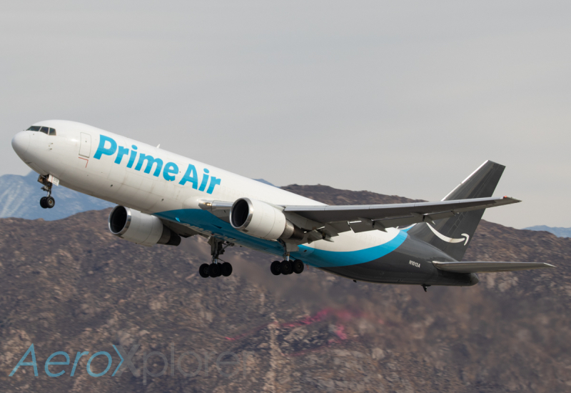 Photo of n1013a - Prime Air Boeing 767-300F at RIV on AeroXplorer Aviation Database