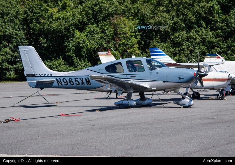 Photo of N965XM - PRIVATE Cirrus SR-22 at GAI on AeroXplorer Aviation Database